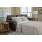 Ashley Roxmere Stationary Queen Sleeper Sofa in Umber, , large
