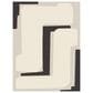 Balta Rugs Duncan 5"3" x 7" White and Black Area Rug, , large