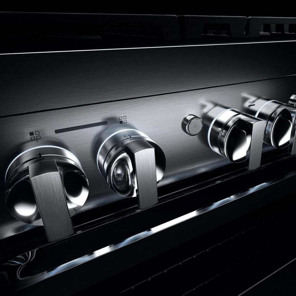 JennAir Noir 30&quot; Dual-Fuel Professional Range in Stainless Steel, , large