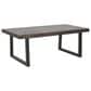 Steve Silver Jennings Cocktail Table in Distressed Cherry and Ebony, , large