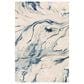 Surya Kavita 8" x 10" Navy, Denim, Gray and Light Beige Area Rug, , large