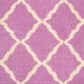 Safavieh Dallas Shag SGD257I-5 5"1" x 7"6" Pink/Ivory Area Rug, , large