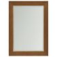 Lexington Furniture Cassia Rectangular Mirror in Sierra Tan and Satin Gold, , large