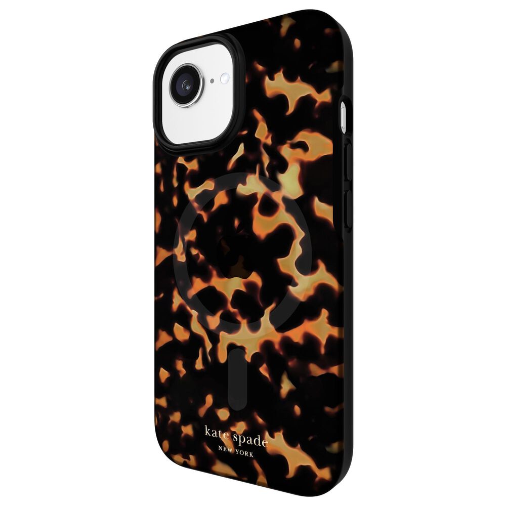 Kate Spade Protective MagSafe Case for Apple iPhone 16e/15/14/13 in Transparent Tortoise, , large