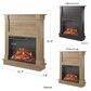 DHP Euclid Fireplace Mantel in Espresso, , large