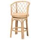 Baxton Studio Ayu Swivel Counter Stool in Light Honey, , large