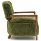 Furniture of America Lumir Long-Haired Accent Chair in Green, , large