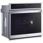LG 2-Piece Kitchen Package with 4.7 Cu. Ft. Wall Oven and 36" Electric Cooktop in Print Proof Stainless Steel and Black, , large