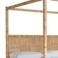 Universal Furniture Weekender Chatham Queen Canopy Bed in Natural, , large