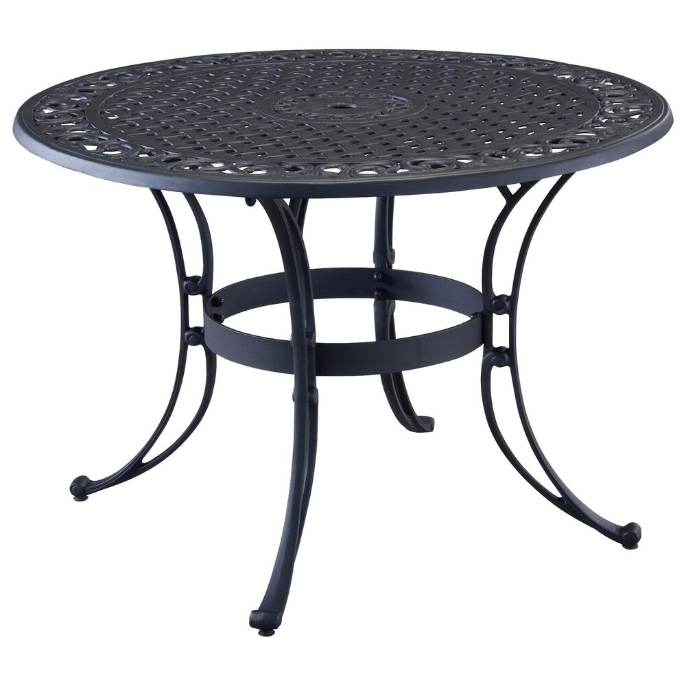 Homestyles Sanibel 5-Piece 42&quot; Dining Set in Black, , large