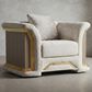 Furniture of America Ospray V Glam Chair in Metallic Taupe, , large