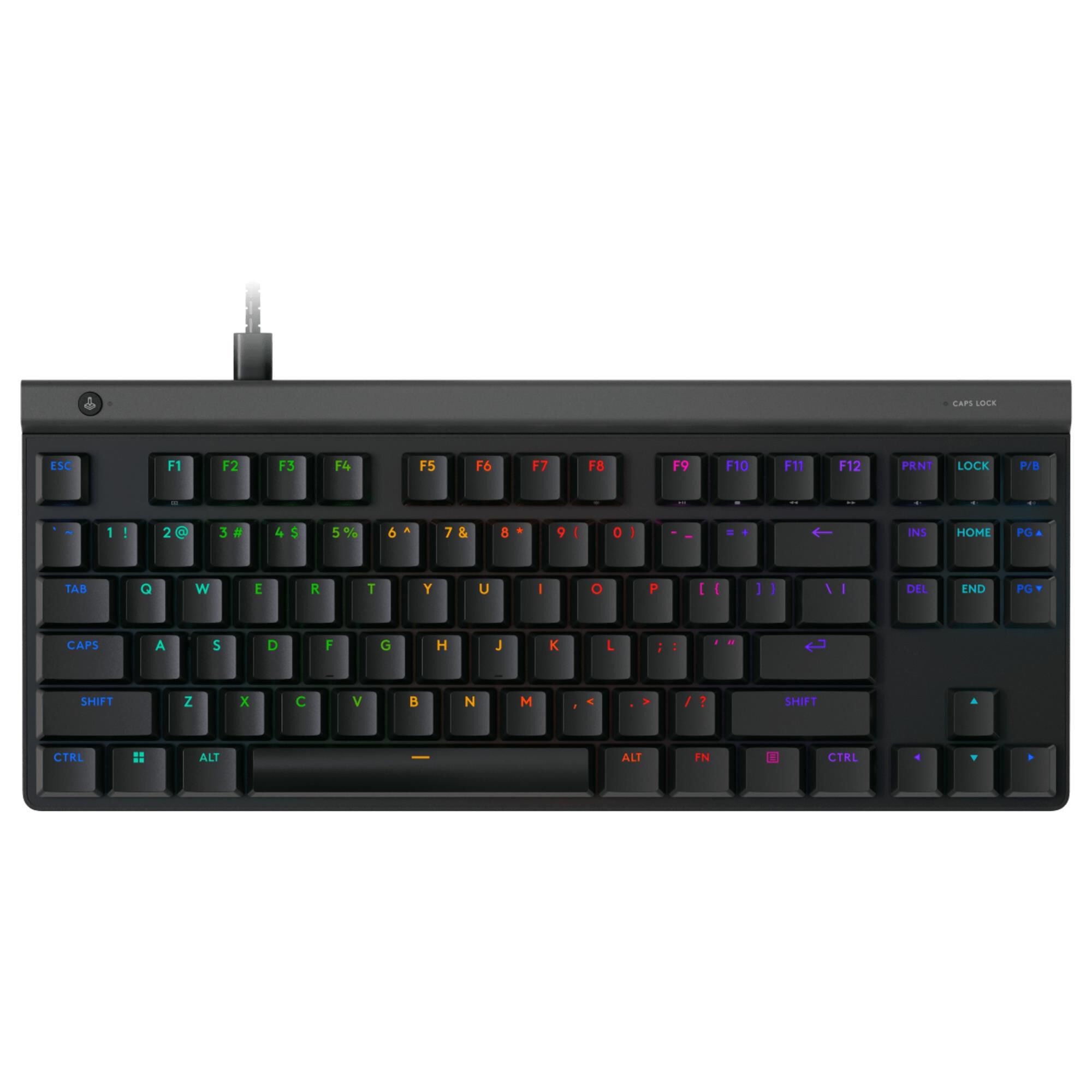 Logitech G5 Series G515 TKL Wired Low Profile Gaming Keyboard in Black