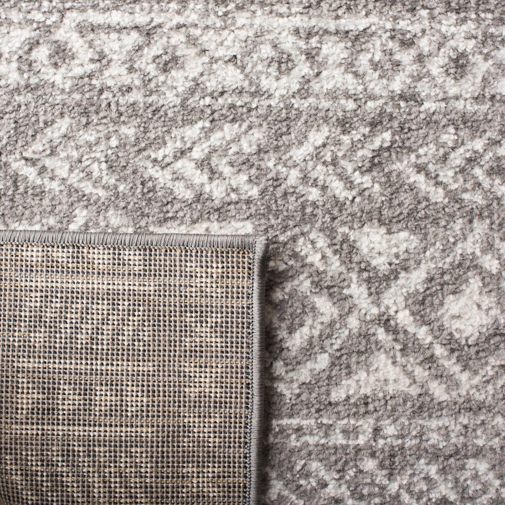 Safavieh Tulum TUL263F 9&#39; x 12&#39; Dark Grey and Ivory Area Rug, , large