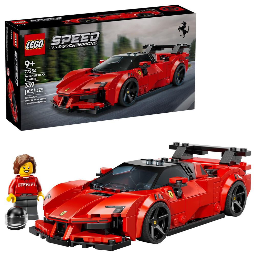 LEGO Speed Champions Ferrari SF90 XX Stradale Sports Car Building Set, , large