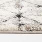 Central Oriental Structures Xray Natural Buff and Parchment 5" x 7"6" Area Rug, , large