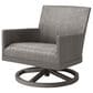Ebel Outdoor Furniture Siena Patio Swivel Rocker Chair in Fog and Smoke, , large