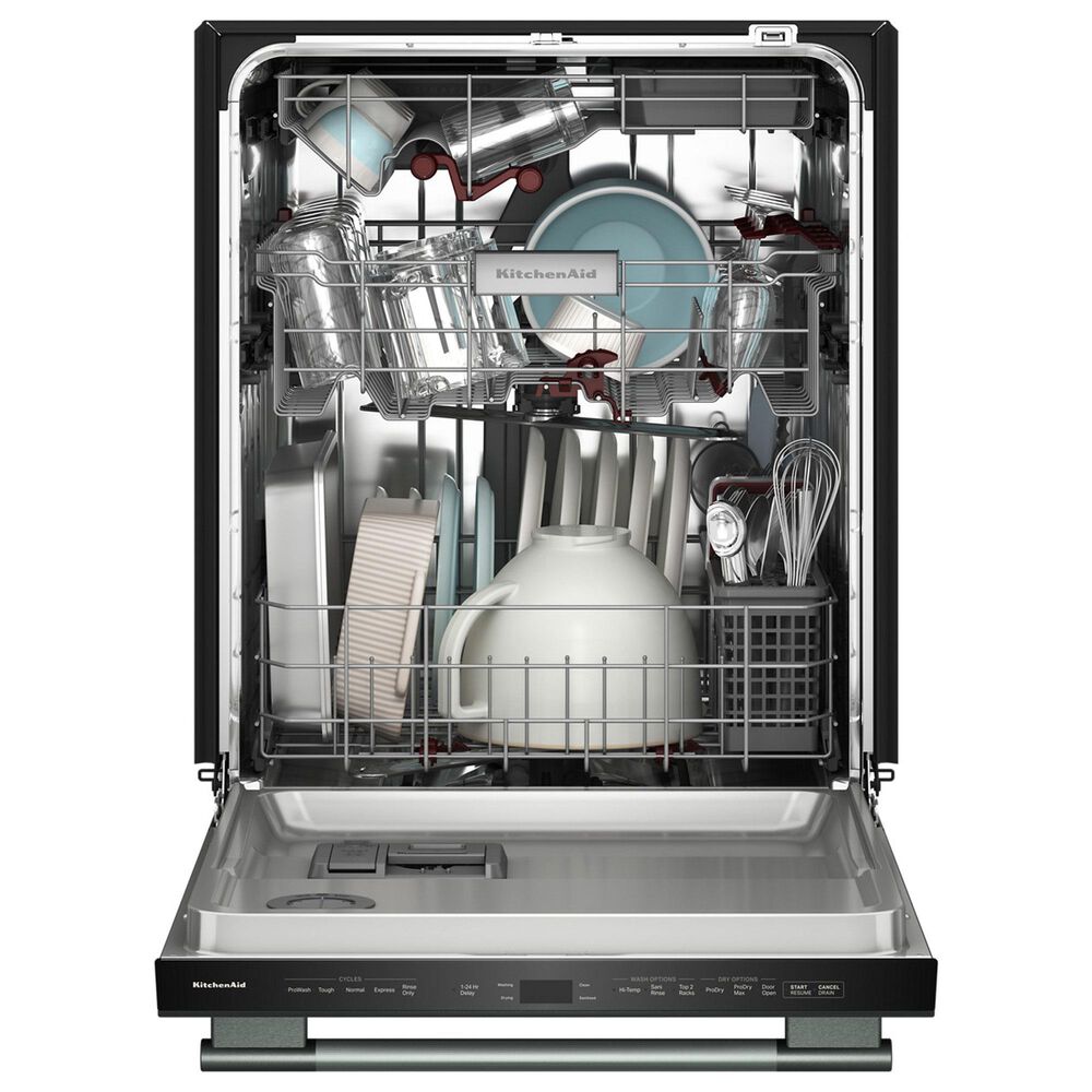 KitchenAid 24&quot; Third Rack Dishwasher with Bar Handle, Advanced ProDry System and Ultra-Bright LED Lighting in Juniper, , large