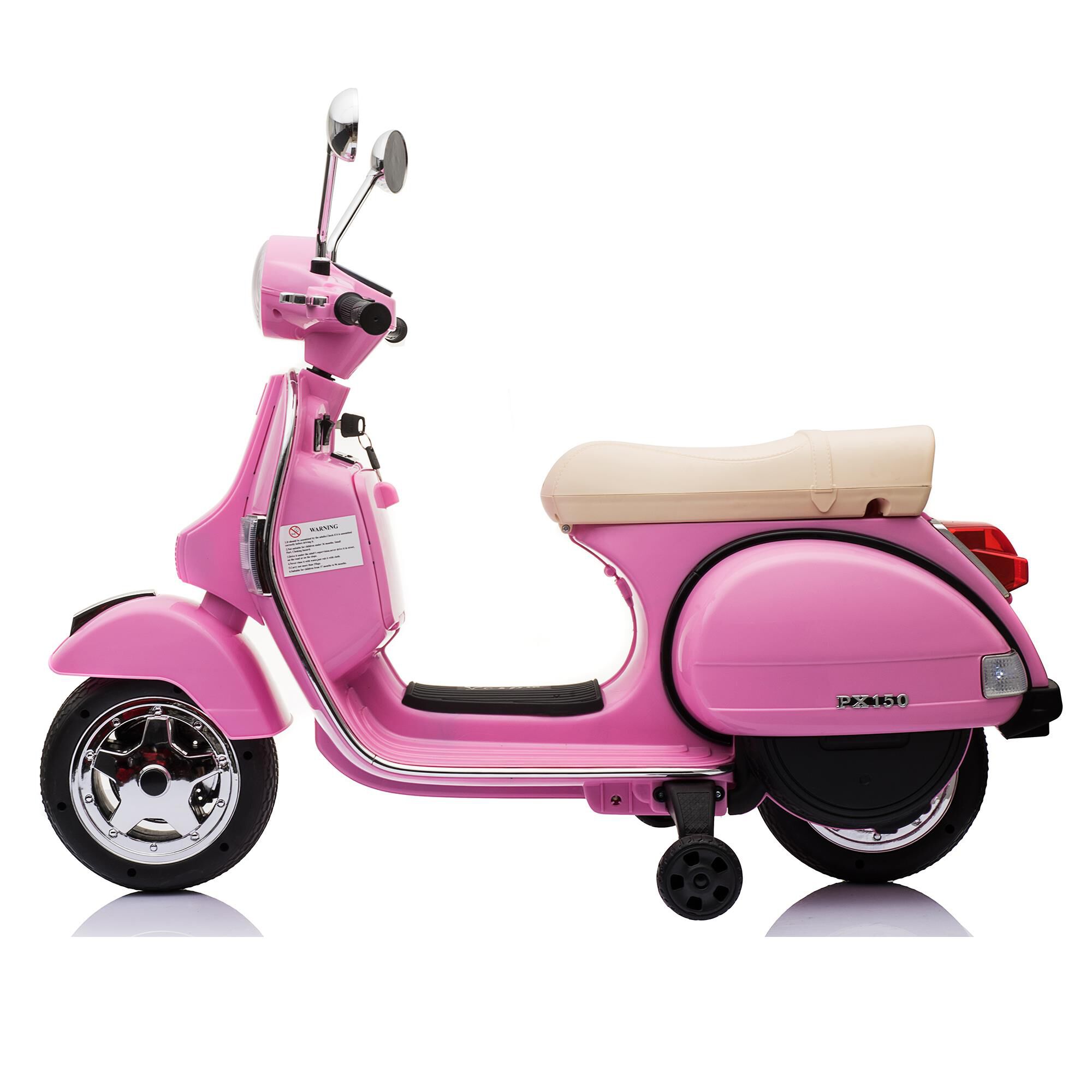 pink ride on scooter