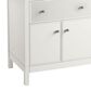 Kohler Malin 36" Single Bathroom Vanity in White with 3 cm White Quartz Top and Rectangular Sink, , large