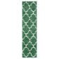 Safavieh Venus Shag 2"2" x 8" Green and Ivory Runner, , large