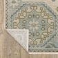 Oriental Weavers Maeve MAE03 Beige and Blue 6"7" x 9"6" Area Rug, , large