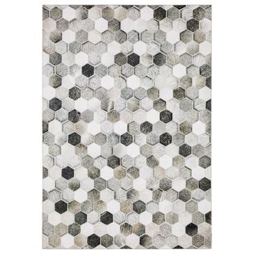Oriental Weavers Myers Park MYP17 5" x 7" Grey Area Rug, , large