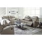 Ashley Lavenhorne Manual Loveseat in Pebble, , large