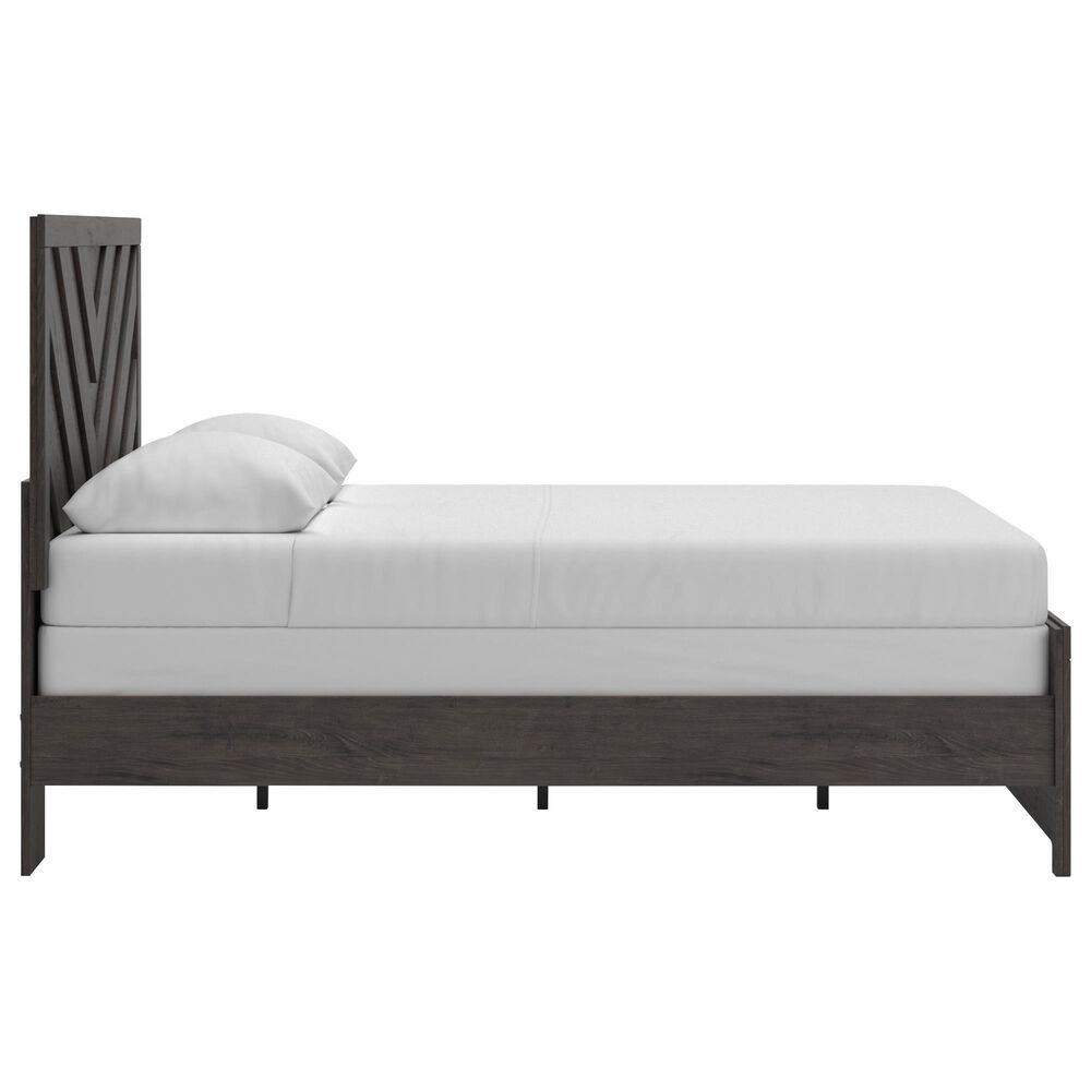 Ashley Prendonea Queen Panel Bed in Dark Charcoal, , large
