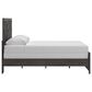Ashley Prendonea Queen Panel Bed in Dark Charcoal, , large