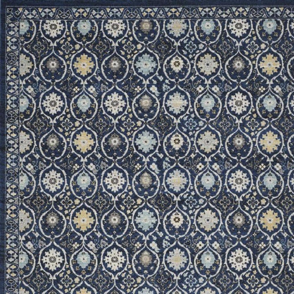 Safavieh Evoke EVK210A 4&#39; x 6&#39; Royal Blue and Ivory Area Rug, , large