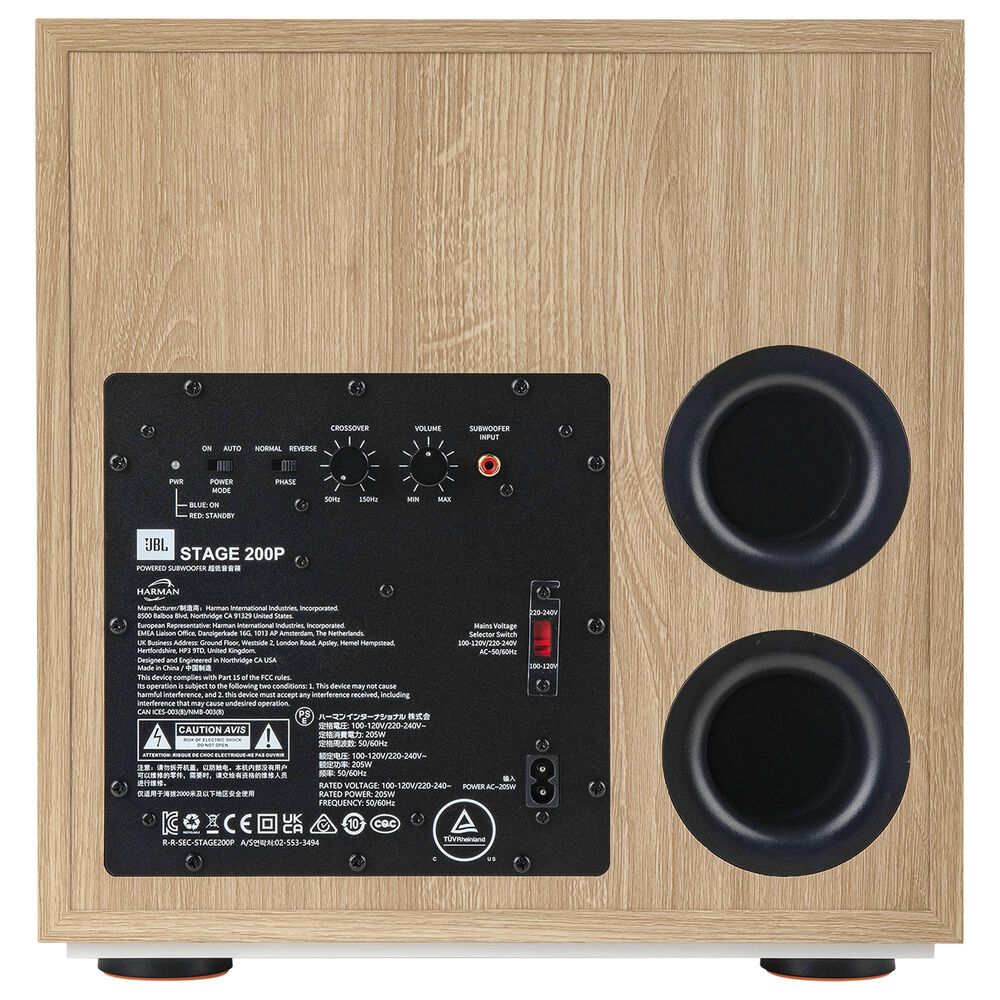 JBL Stage 200P Powered Subwoofer in White and Latte, , large
