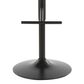 Lumisource Folia Swivel Barstool in Black and Light Grey (Set of 2), , large