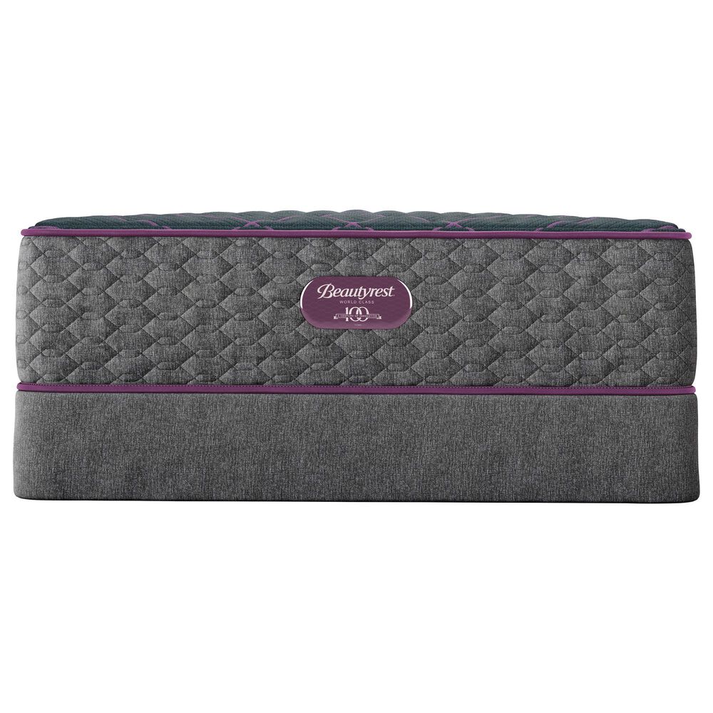 Simmons World Class Level Three Medium Firm Queen Mattress with High Profile Box Spring, , large