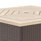 Homestyles Palm Springs 3-Piece Patio Set in Brown, , large