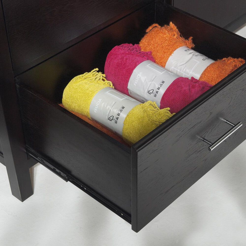 Living Essentials Dresser in Espresso Nebraska Furniture Mart