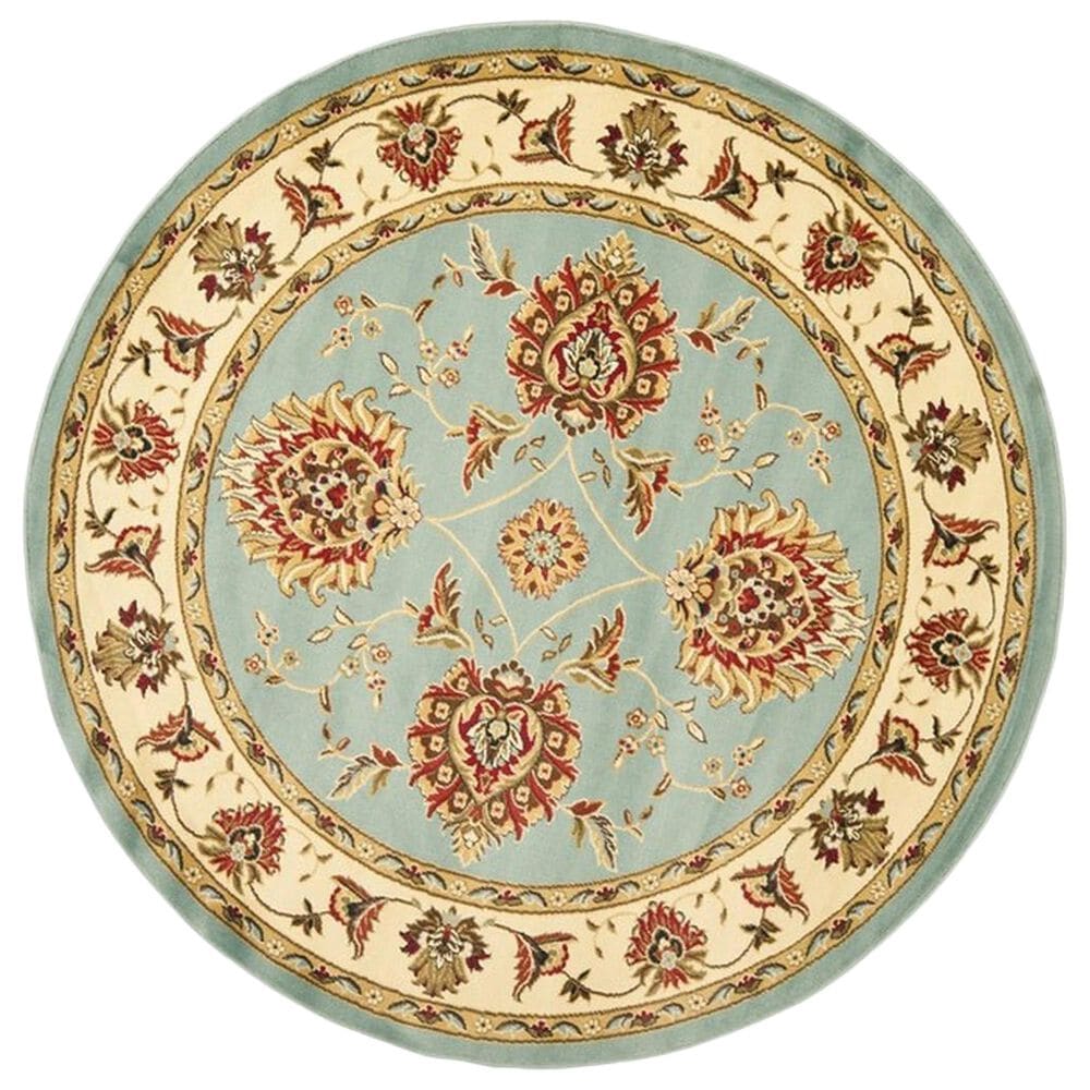 Safavieh Lyndhurst LNH555 5"3" Round Blue and Ivory Area Rug, , large