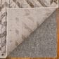 Feizy Vancouver 39NQF 9" x 12" Beige and Brown Area Rug, , large