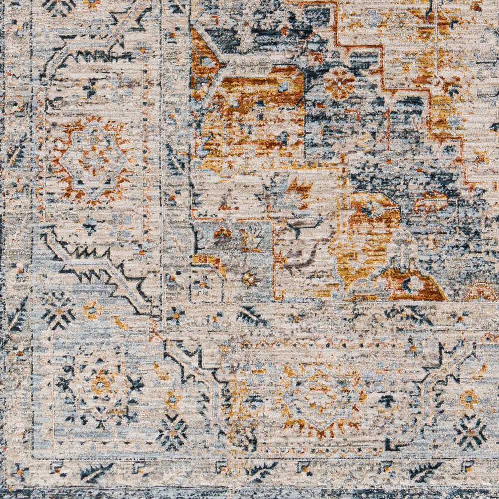 Surya Laila 10&#39; x 14&#39; Teal, Burnt Orange, Gray, Sage and Cream Area Rug, , large
