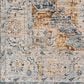 Surya Laila 10" x 14" Teal, Burnt Orange, Gray, Sage and Cream Area Rug, , large