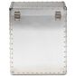 Baxton Studio Serge 2-Drawer Accent Storage Cabinet in Silver, , large