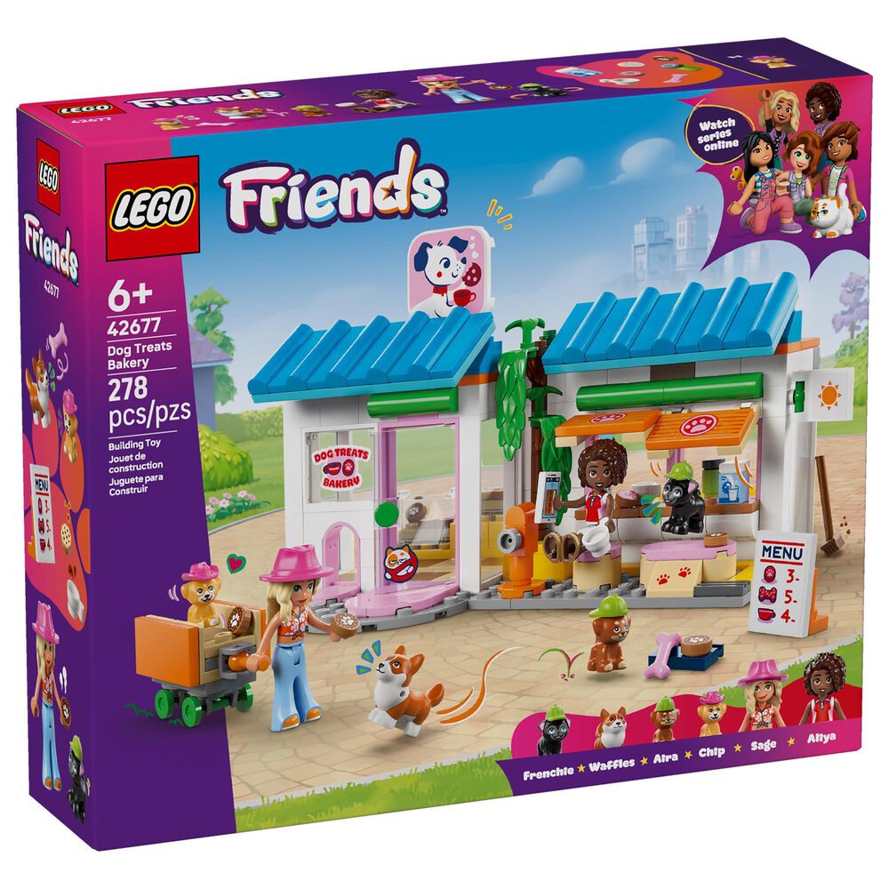 LEGO Friends Dog Treats Bakery Building Set, , large