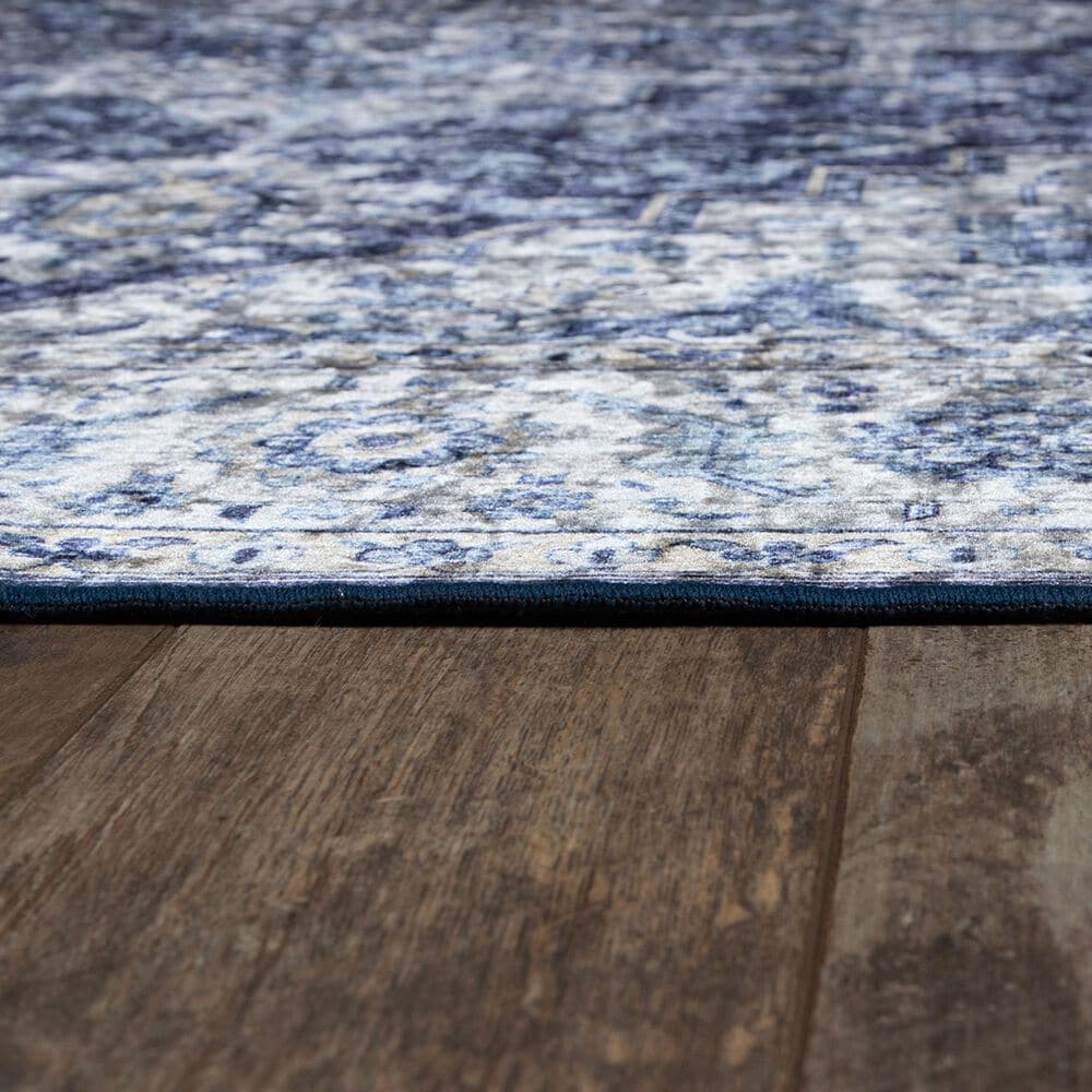 Momeni Karachi KAR-8 2&#39;3&quot; x 8&#39; Blue Runner, , large
