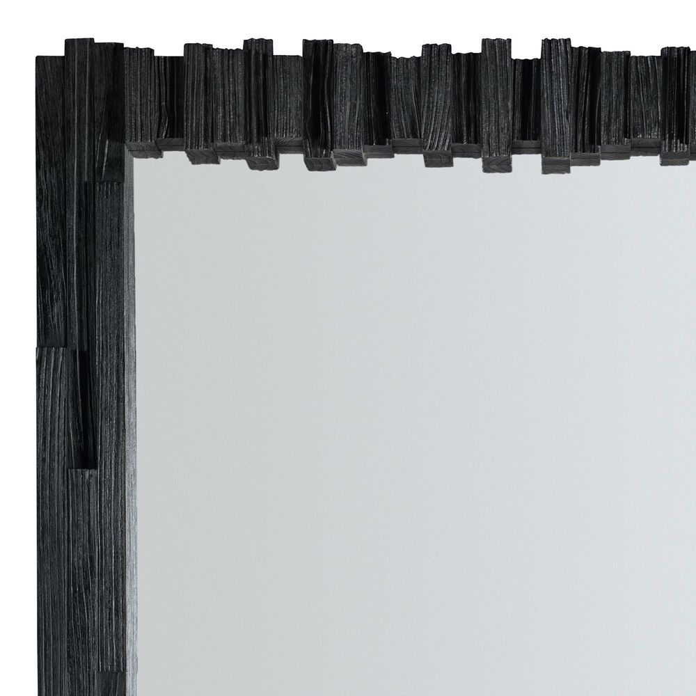 Hooker Furniture Chapman Floor Mirror in Charred Black, , large