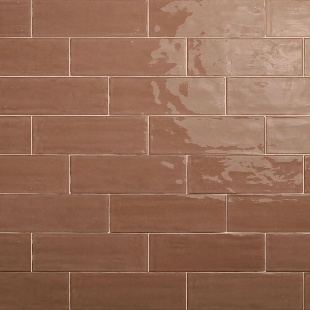 Dal-Tile Nu Bare Cocoa 4" x 12" Ceramic Subway Tile, , large