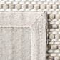 Safavieh Marbella Interlaced Striped 5" x 8" Light Brown and Ivory Area Rug, , large