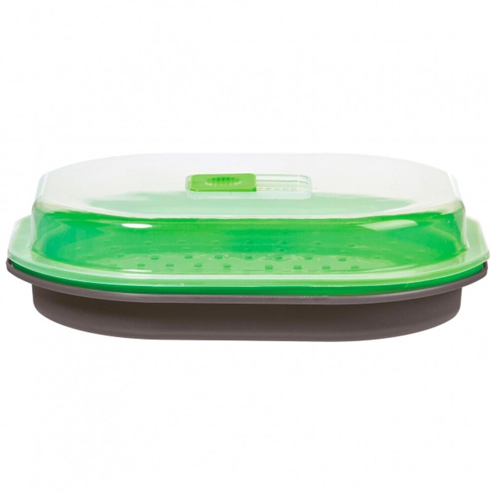 Progressive Microwave Fish and Veggie Steamer Nebraska Furniture Mart