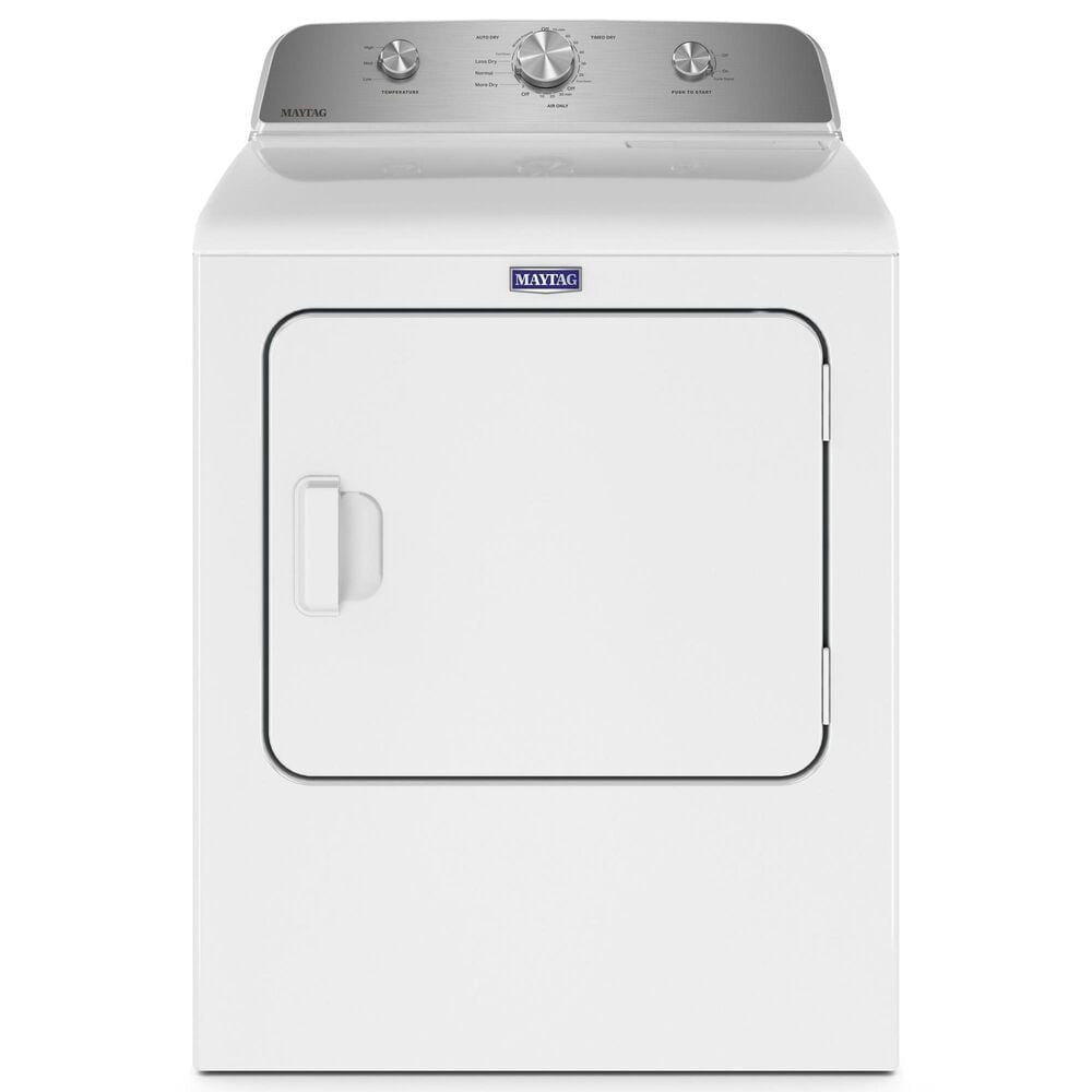 Maytag 7.0 Cu. Ft. Front Load Gas Wrinkle Prevent Dryer in White, , large