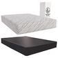 Harvest Sleep 10" Firm Memory Foam Full Mattress in a Box with High Profile Box Spring, , large