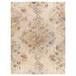 Surya Tuscany 7"10" x 10"3" Blue, Orange and Cream Area Rug, , large