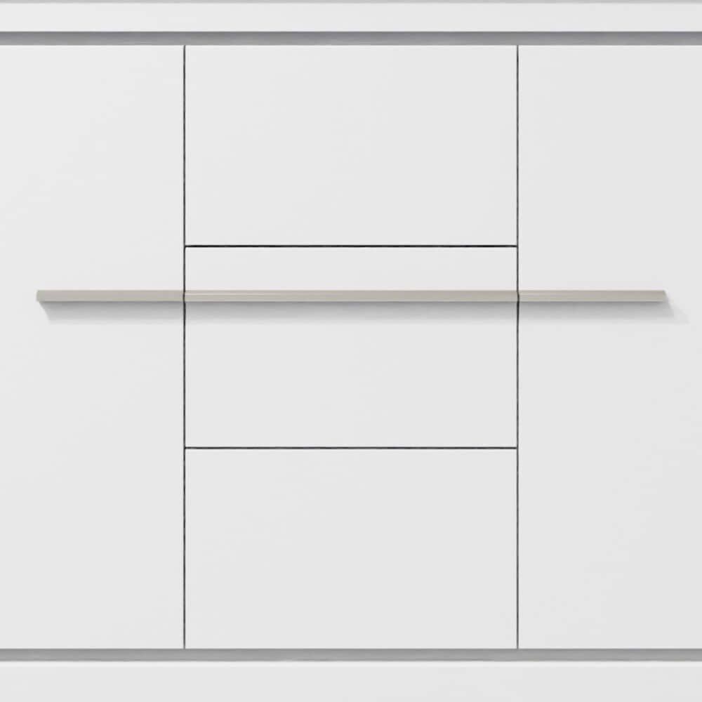 Lexora Home Lafarre 48" Double Bathroom Vanity in White with 2 cm White Cultured Marble Top and Rectangular Sinks, , large